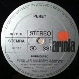 Peret : Borriquito (LP, Album)