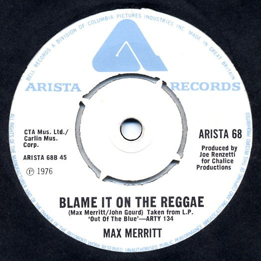 Max Merritt : Whisper In My Ear (7", Single)