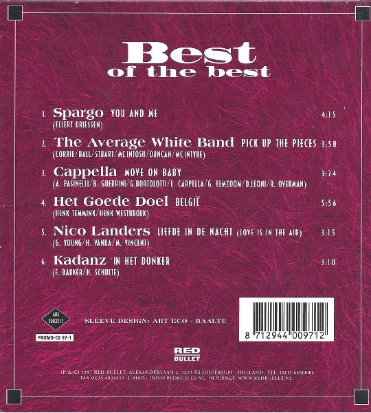 Various : Best Of The Best (CD, Comp, Promo)