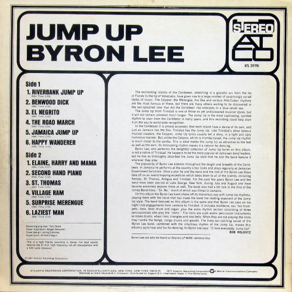 Byron Lee : Jump Up (LP, RE)