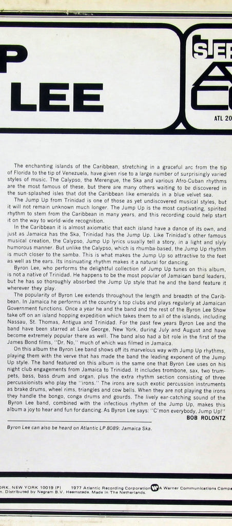 Byron Lee : Jump Up (LP, RE)