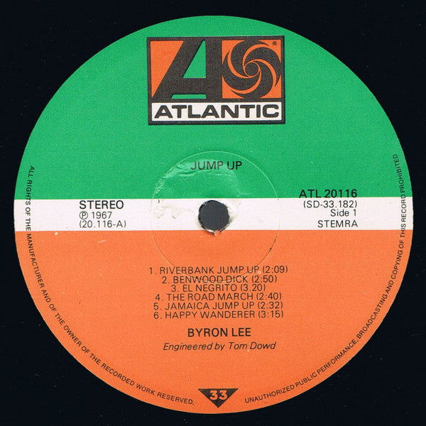 Byron Lee : Jump Up (LP, RE)