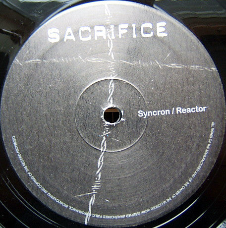 Gabry Fasano : Syncron / Reactor (12")