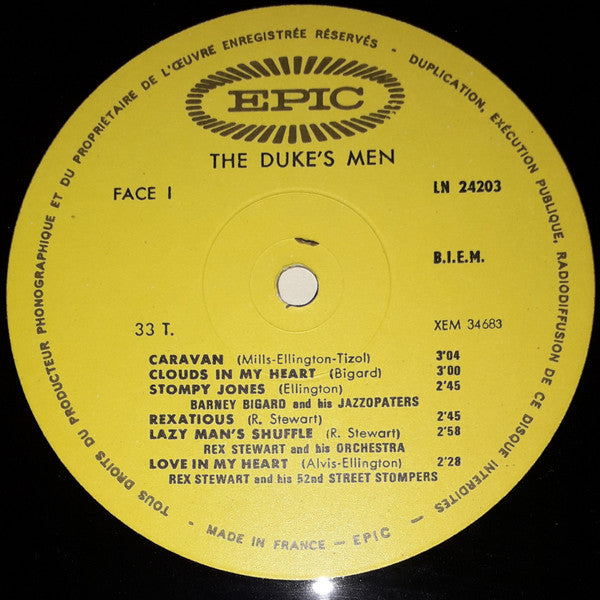 Various : The Duke's Men (LP, Comp, Mono)