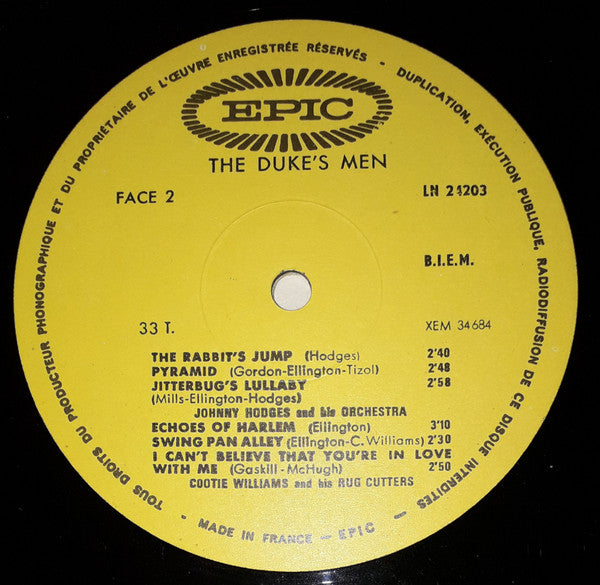 Various : The Duke's Men (LP, Comp, Mono)