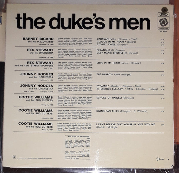 Various : The Duke's Men (LP, Comp, Mono)