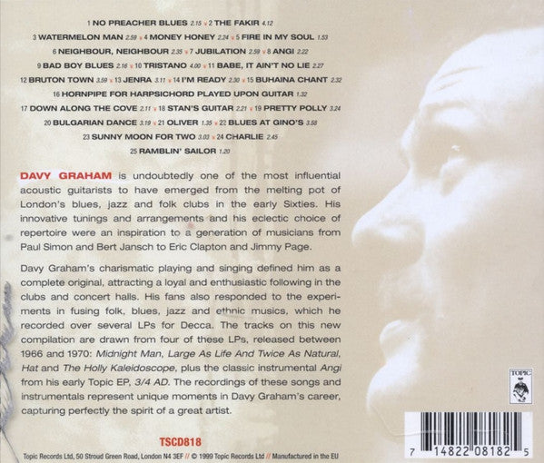 Davy Graham : Fire In The Soul (CD, Comp)