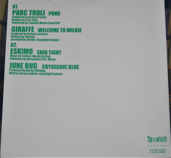 Parc Troli / Giraffe (6) / Eskimo (15) / Junebug (5) : It's An Artrage! (7", Single, W/Lbl)