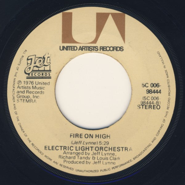 Electric Light Orchestra : Livin' Thing (7", Single)