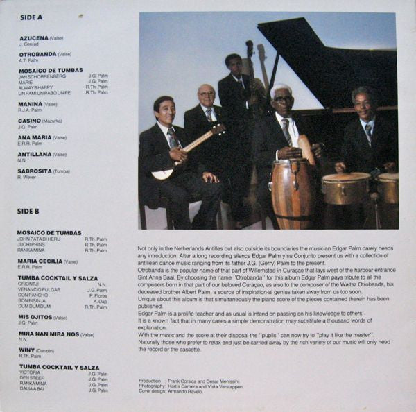 Edgar Palm And His Combo : Otrobanda (LP)