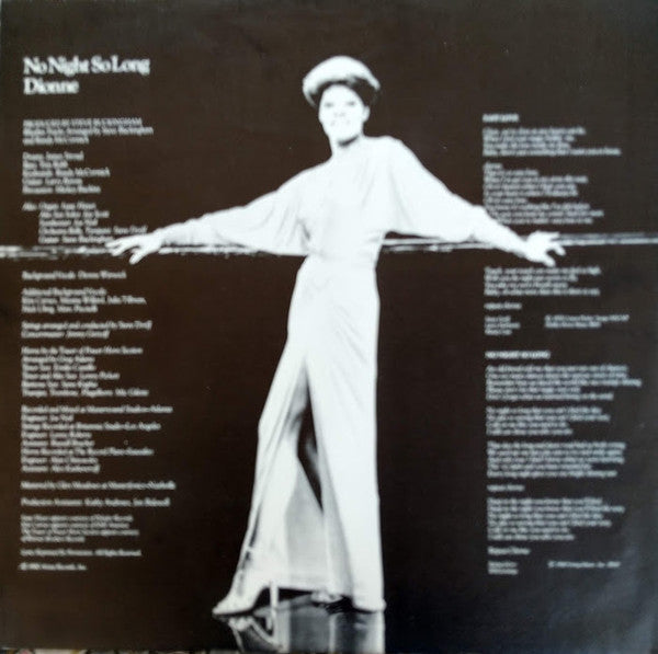 Dionne Warwick : No Night So Long (LP, Album)