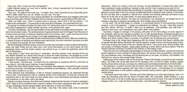 Eddie Daniels : Brief Encounter (CD, Album, RE)