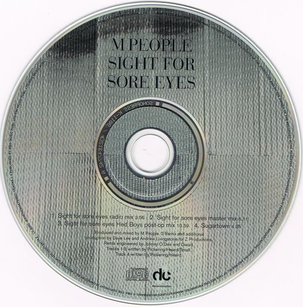 M People : Sight For Sore Eyes (CD, Single)