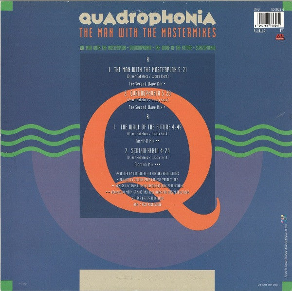 Quadrophonia : The Man With The Mastermixes (12")