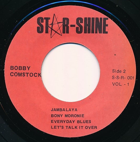 Bobby Comstock : Tennessee Waltz / Jambalaya (7", MiniAlbum)