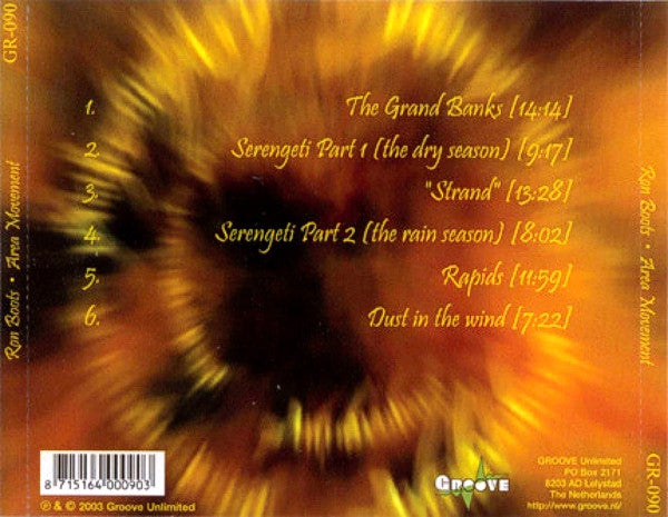 Ron Boots : Area Movement (CD, Album)