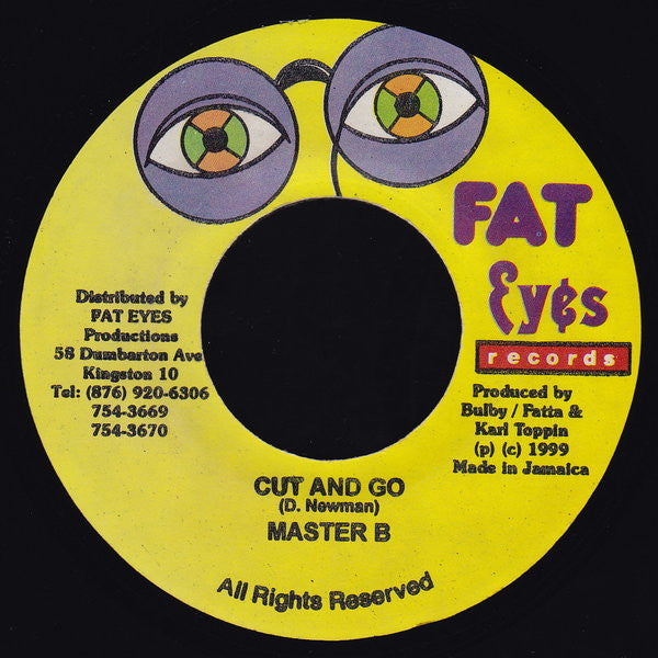 Nitty Kutchie & Future Troubles / Master B : I Still Love U / Cut And Go (7")