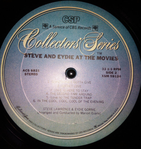 Steve & Eydie : At The Movies (LP, Album, RE)
