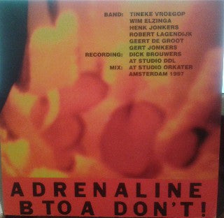 Molly Rotten : Adrenaline / B To A / Don't! (7", Single)