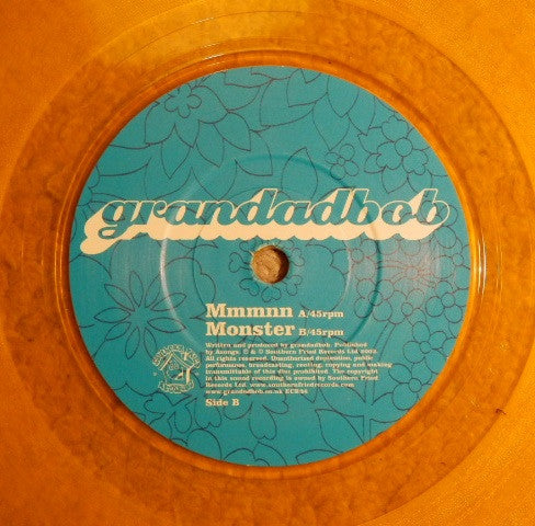 Grandadbob : Mmmnn / Monster (7", Single, Num, Ora)