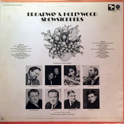 Various : Broadway & Hollywood Showstoppers (LP, Comp, Los)