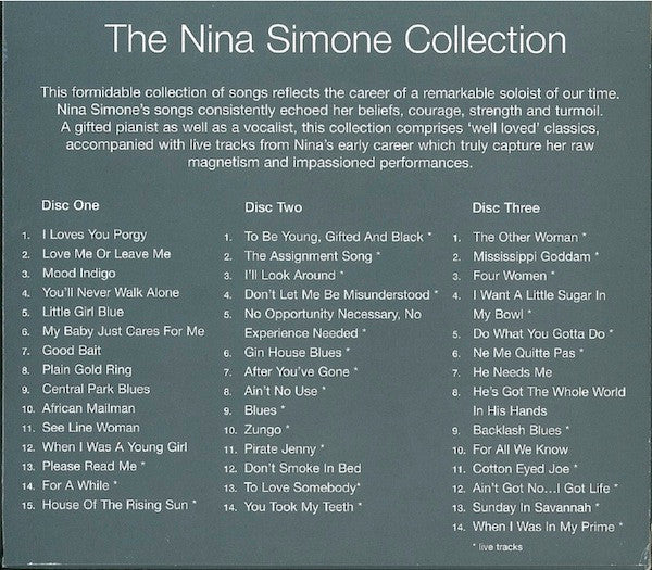 Nina Simone : The Nina Simone Collection (3xCD, Comp + Box)