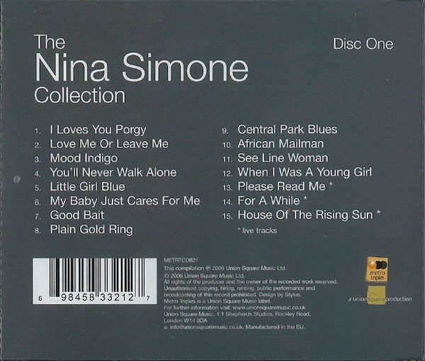 Nina Simone : The Nina Simone Collection (3xCD, Comp + Box)