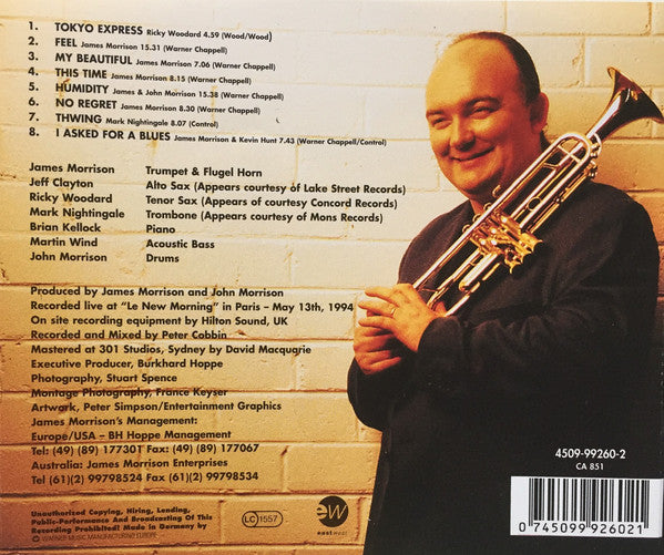 James Morrison And The Hot Horn Happening : Live In Paris (CD, Album)