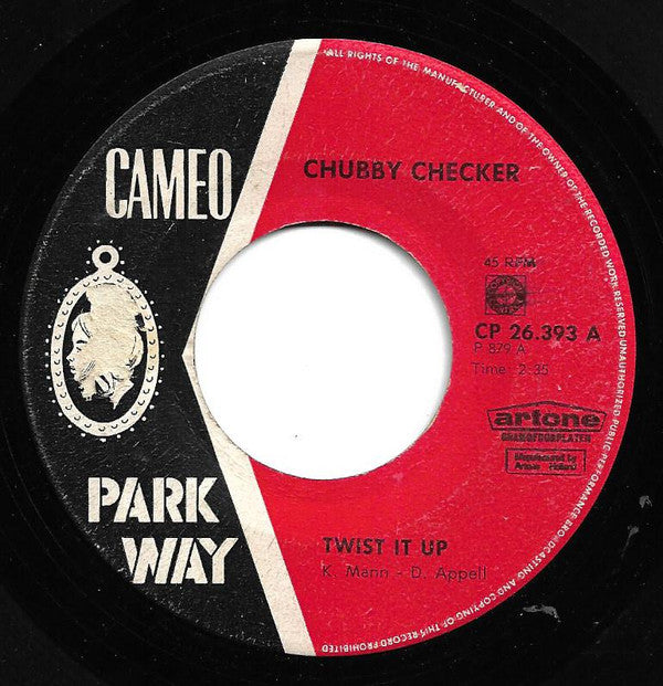 Chubby Checker : Twist It Up (7", Single)
