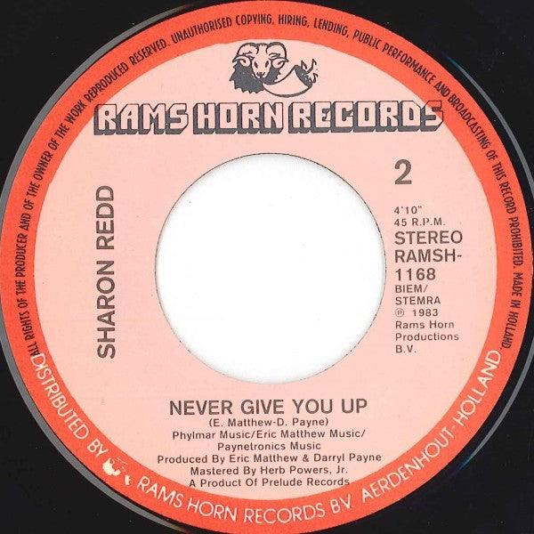 Sharon Redd : In The Name Of Love (7")