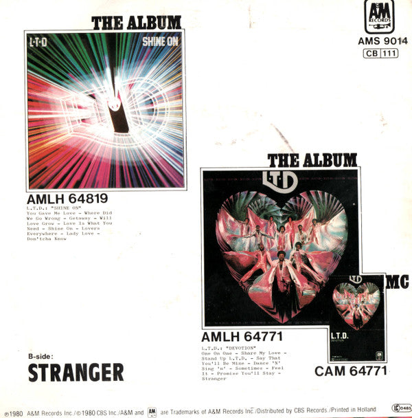 L.T.D. : Shine On (7")