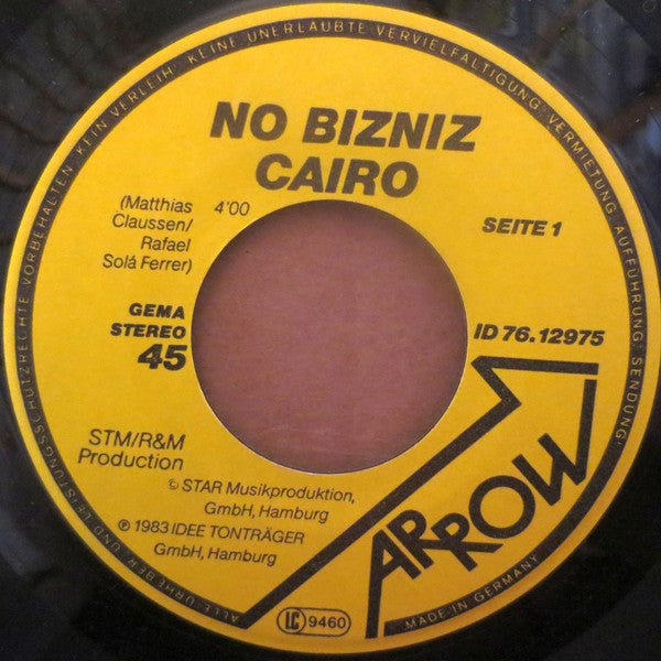 No Bizniz : Cairo (7", Single)