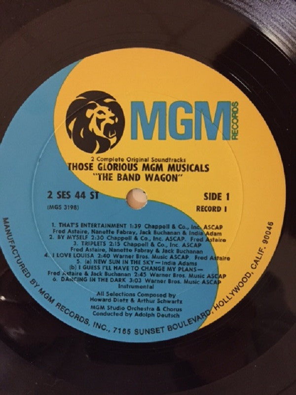 Various : Those Glorious MGM Musicals - The Band Wagon / Kiss Me Kate (2xLP, Comp, Ltd, RE)