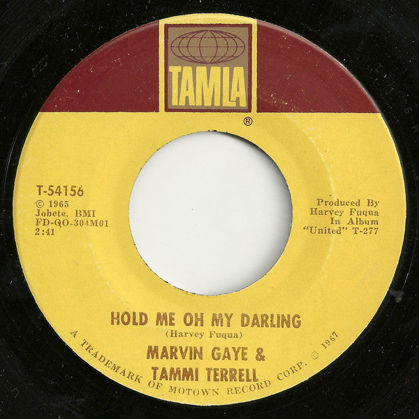 Marvin Gaye & Tammi Terrell : Your Precious Love (7", Single, Ame)