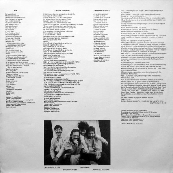 Maurane : Danser... (LP, Album)