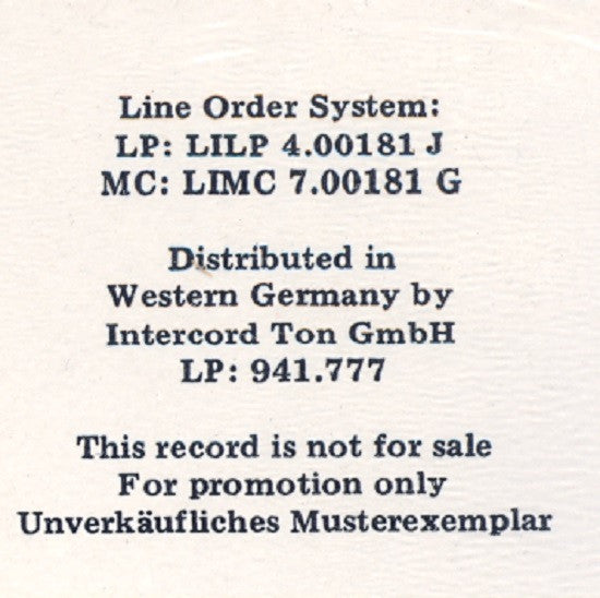 Mitch Ryder : In The China Shop (LP, Album, Promo, Whi)