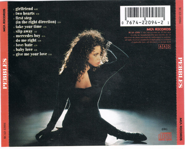 Pebbles : Pebbles (CD, Album, Club)