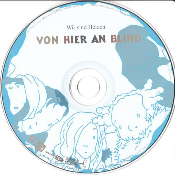 Wir Sind Helden : Von Hier An Blind (CD, Album, Enh)