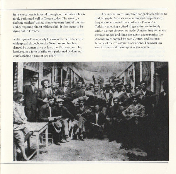 Various : Rembetica - Historic Urban Folk Songs From Greece (CD, Comp)