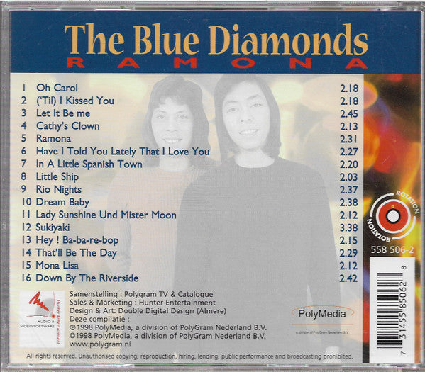 The Blue Diamonds : Ramona (CD, Comp)