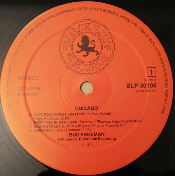 Bud Freeman : Chicago (LP, Album)