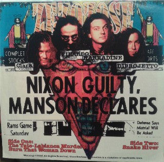 Zezozose : The Murder EP (7", EP, Red)