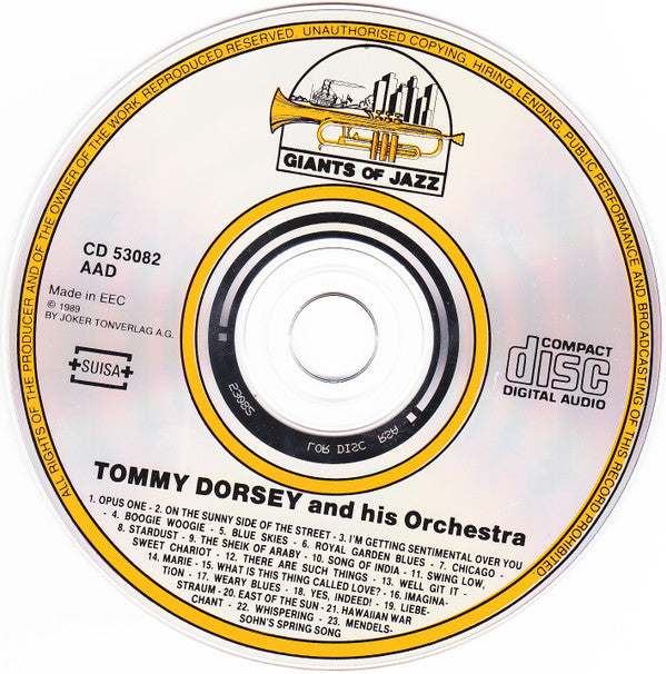 Tommy Dorsey : Big Band Bash (CD, Comp)