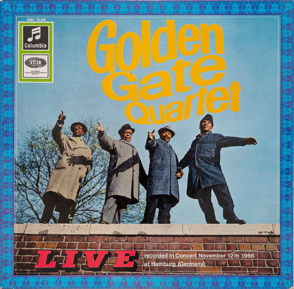 The Golden Gate Quartet : Live Recorded In Concert November 12th 1966 At Hamburg (Germany) (LP)