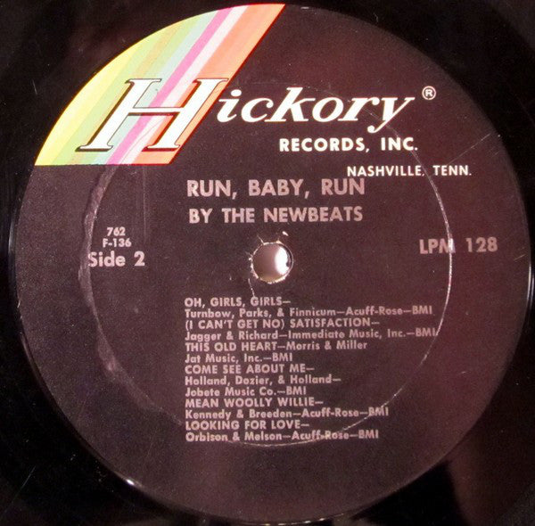 The Newbeats : Run Baby Run (LP, Album, Mono)
