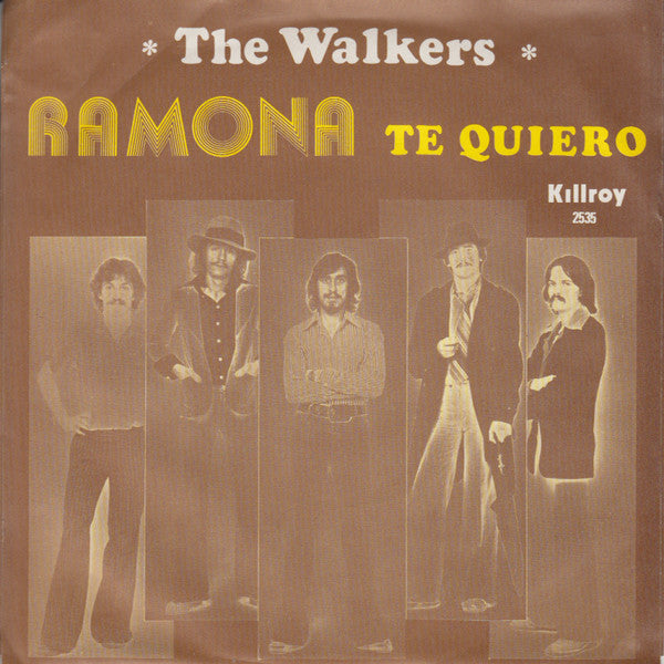 The Walkers (2) : Ramona Te Quiero (7", Single)