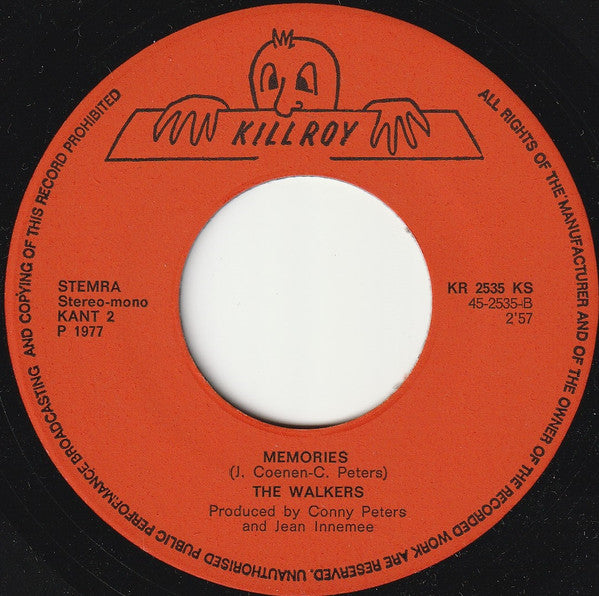 The Walkers (2) : Ramona Te Quiero (7", Single)