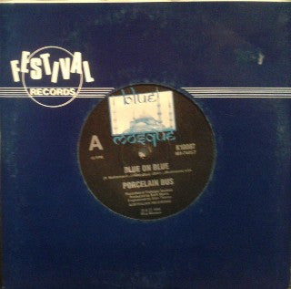 Porcelain Bus : Blue On Blue (7", Single)