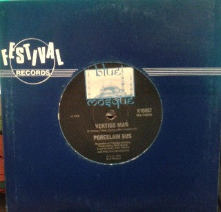 Porcelain Bus : Blue On Blue (7", Single)