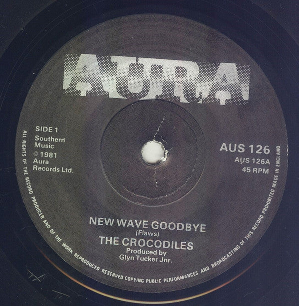 The Crocodiles : New Wave Goodbye (7", Single)